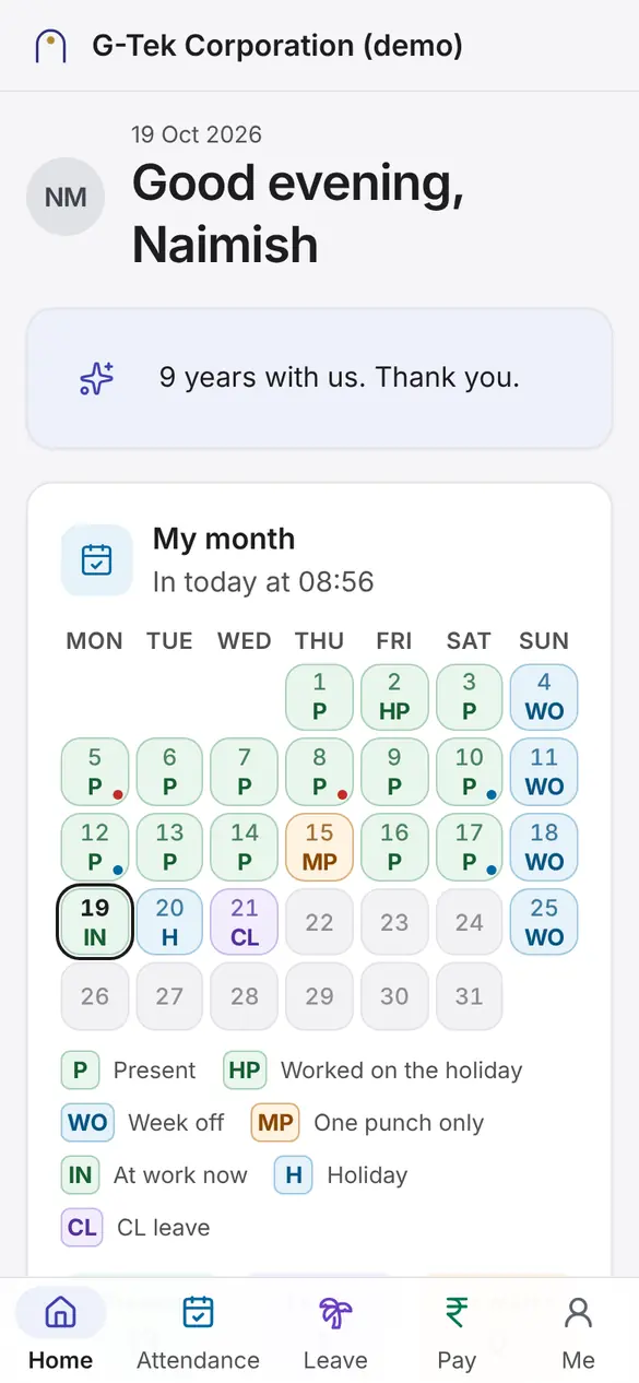 Phone screen, step 1 of 4: Tap Pay in the bottom bar.